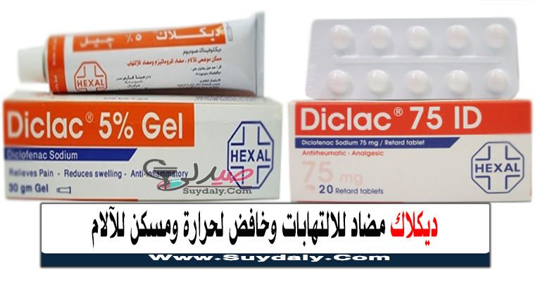 ديكلاك Diclac مضاد للالتهابات وخافض لحرارة ومسكن للآلام البدائل والعر في 2021