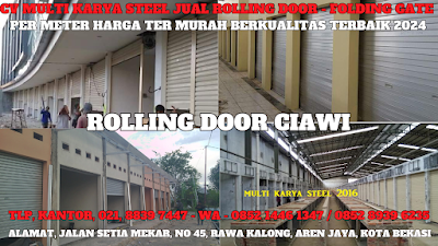 GAMBAR, ROLLING DOOR, CIAWI, HARGA ROLLING DOOR PER METER TERBARU 2024