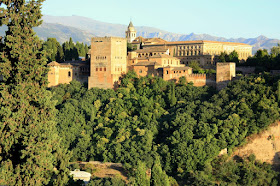 Alhambra de Granada from the Albaicin