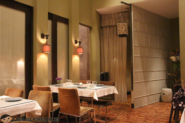 Classy Interior of Kai Restaurant