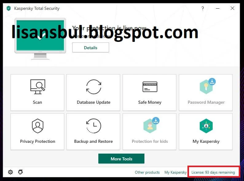 Kaspersky Total Security 2020 93 Days Trial