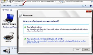 add printer di windows7