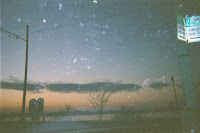 Rain at Sunset on the Mississippi River in Memphis