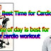 What time of day is best to do cardio?