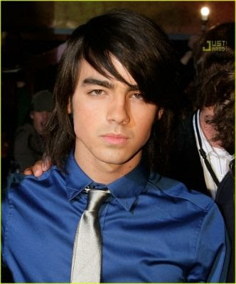 joe jonas with curly hair