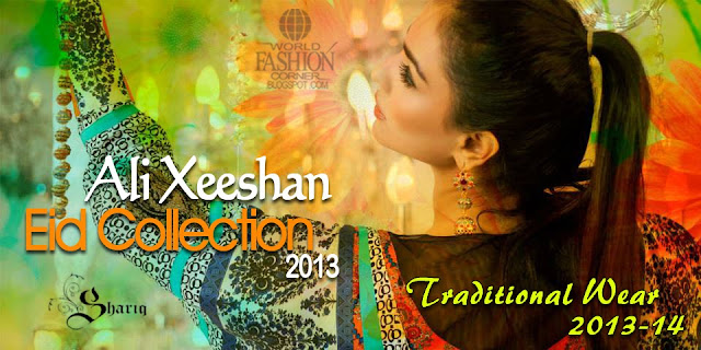 Ali Xeeshan Eid Collection 2013 By Shariq