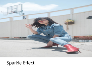 Sparkle effect