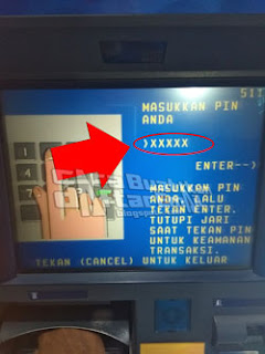 cara mengambil uang di atm mandiri layar sentuh