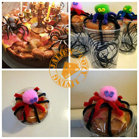 Herfst Cakejes - Herfst Taart Met Spinnen - Jalien Cozy Living