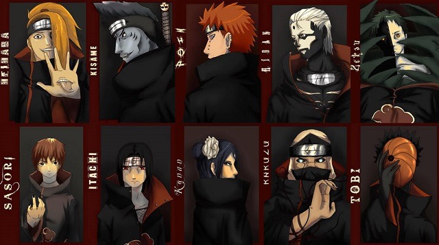 anggota akatsuki punya jutsu yang hebat