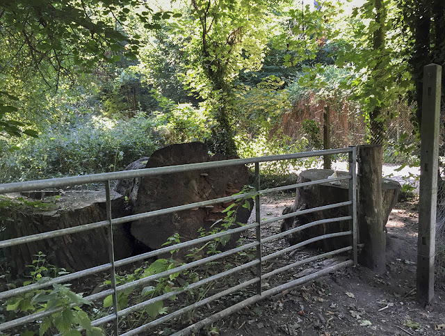 Start and finish point.  Walk round the Hawkwood Estate 37, 30 August 2016