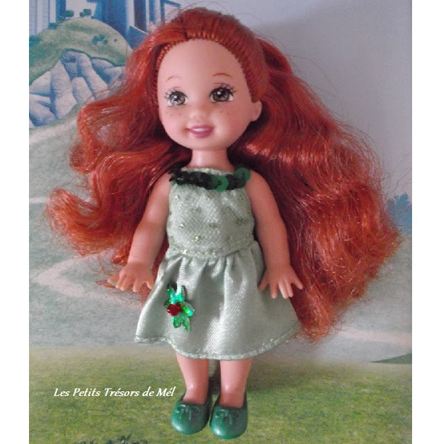 Shelly costumée en princesse Merida du film Rebelle de Disney.