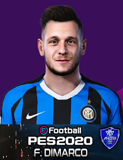 PES 2020 Faces Federico Dimarco by Sofyan Andri