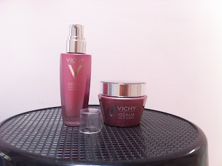 Vichy idealia skin sleep mask, life serum, chick advisor