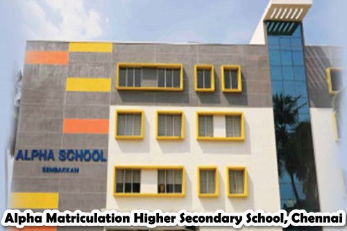 Alpha Matriculation Higher Secondary School, Chennai