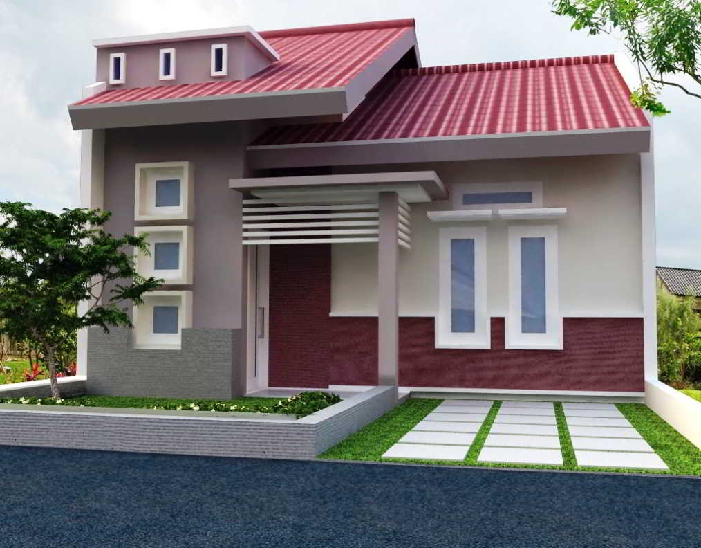 Desain Rumah Minimalis Lebar 5 Meter Contoh Desain Minimalis Usf