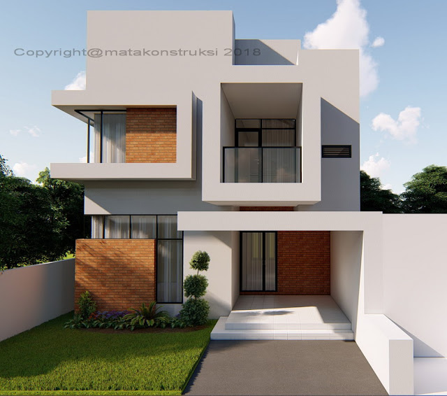  Desain  Rumah  Minimalis  Modern  Dan  Model Rumah  Mewah Terbaru