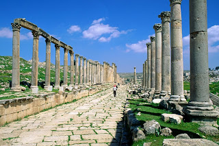 Greco Roman City Jerash Jordan