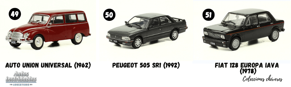 auto union universal 1:43, auto union universal 1962, auto union universal 1962 autos inolvidables argentinos, peugeot 505 sr1 1:43, peugeot 505 sr1 1992, peugeot 505 sr1 1992 autos inolvidables argentinos, fiat 128 europa iava 1:43, fiat 128 europa iava 1978, fiat 128 europa iava 1978 autos inolvidables argentinos, autos inolvidables argentinos salvat