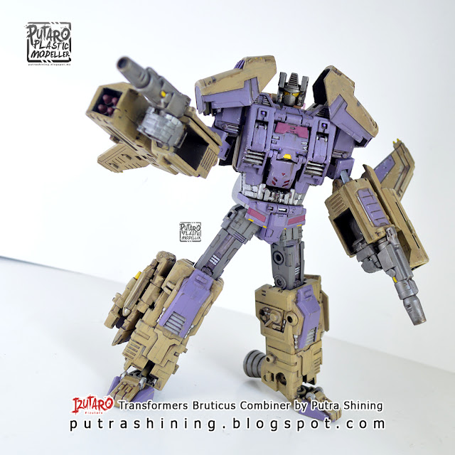 Toy Custom Paint: Transformers Bruticus Combiner by Putra Shining