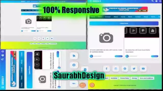 GRIDLY v1.0 blogger template free Download by SaurabhDesign. GRIDLY v1.0 blogger template free Download by SaurabhDesign.
