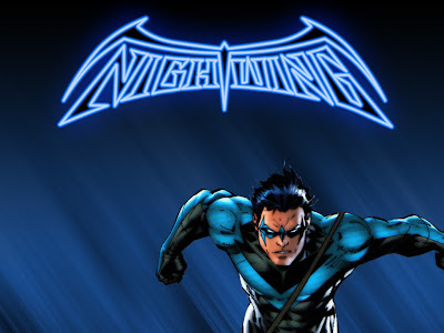 blue nightwing costume