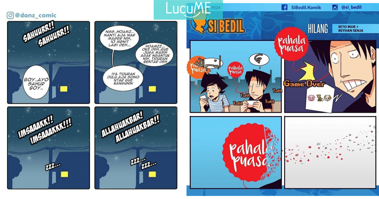 10 Komik Lucu Bulan Puasa Ini Lika likunya Bikin Ngakak Lucu ME