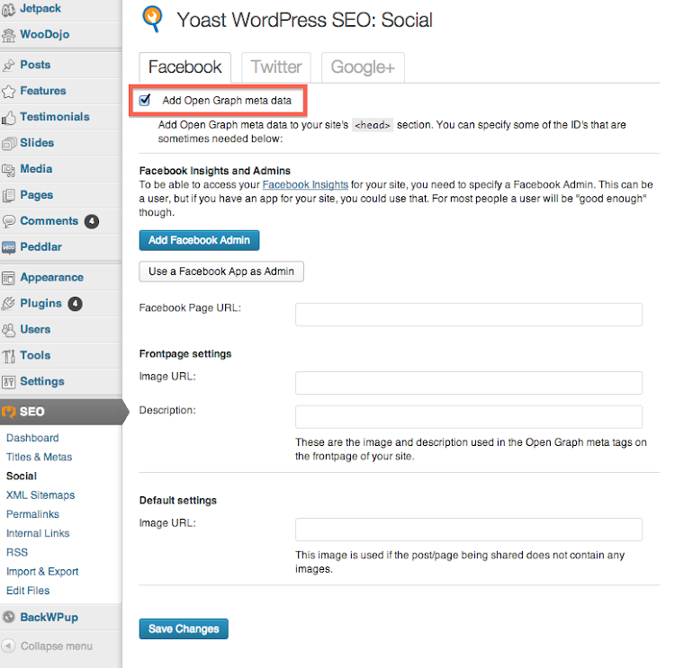 Installing WordPress SEO by Yoast