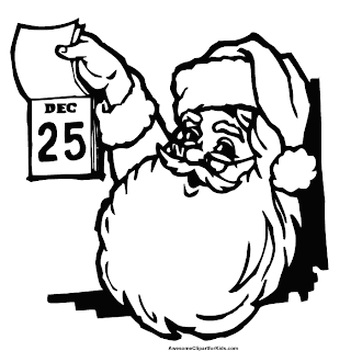 disney santa clouse coloring pages for kids