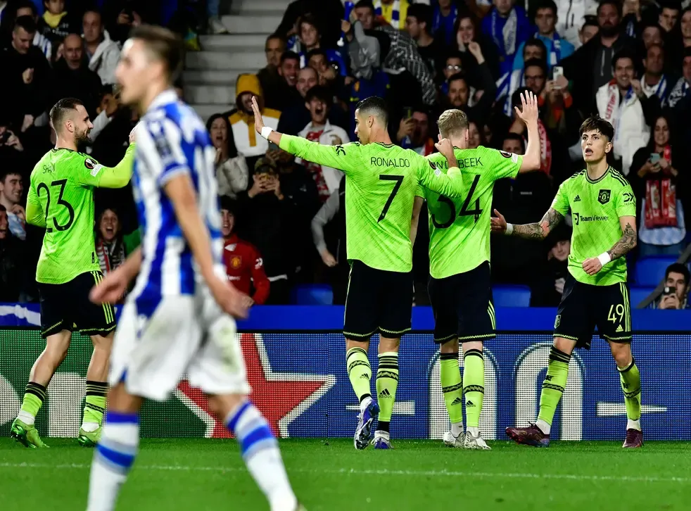 ملخص هدف فوز مانشستر يونايتد علي ريال سوسيداد (1-0) الدوري الاوروبي