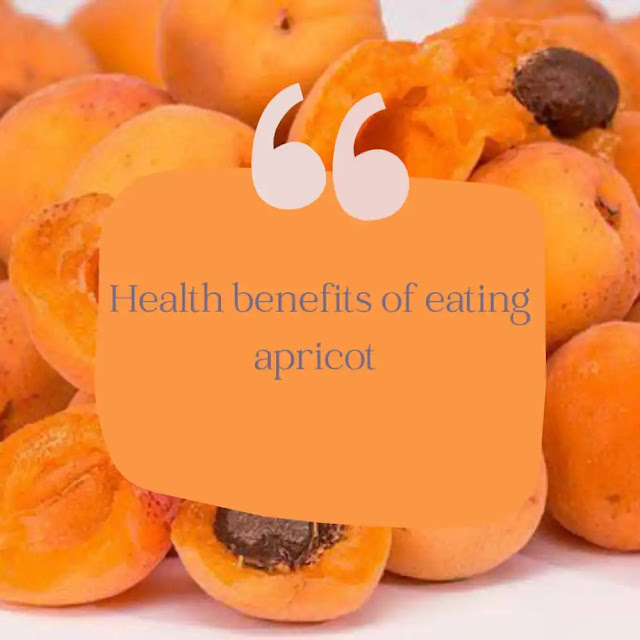 health benefits of apricot