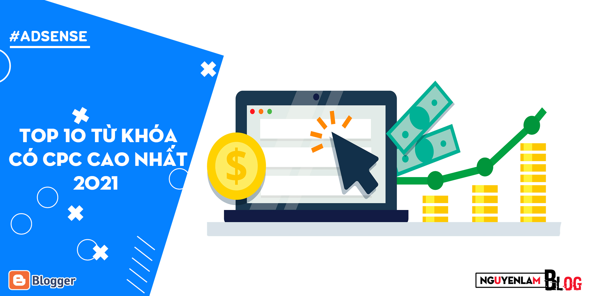 Nguyễn Lâm Blog - TOP 10 Từ Khóa Có CPC Cao Nhất 2021 Và Cách Chọn Loại Quảng Cáo Adsense