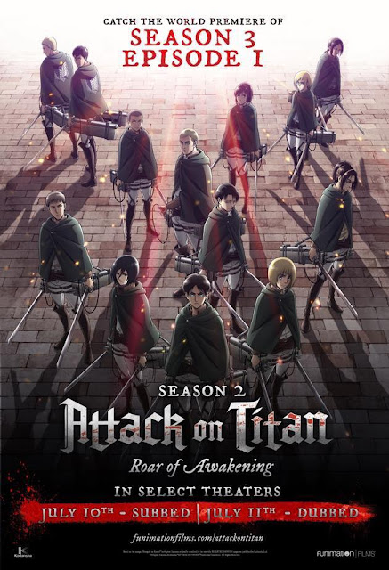 Attack on Titan Season 3 Episode 1 Theatrical Premiere