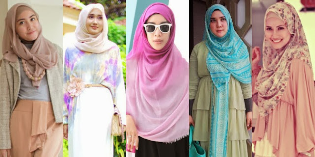 5 Gaya Hijabers Cantik