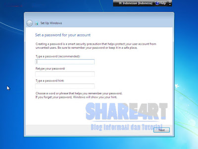 Tutorial Cara install ulang Windows 7 Lengkap