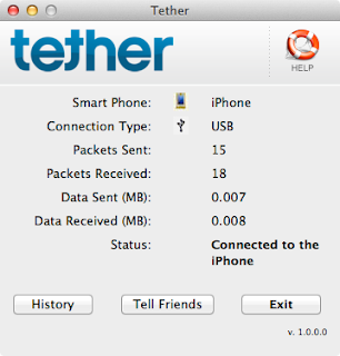 iTether Turn your iPhone into a modem without jailbreaking