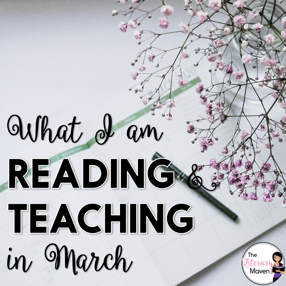 February seemed like one long snow day and lesson plans got shifted around quite a bit,  but we finished literature circles and I read 10 more books.