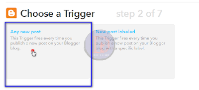 Auto Share Postingan Blog ke Facebook menggunakan IFTTT #6