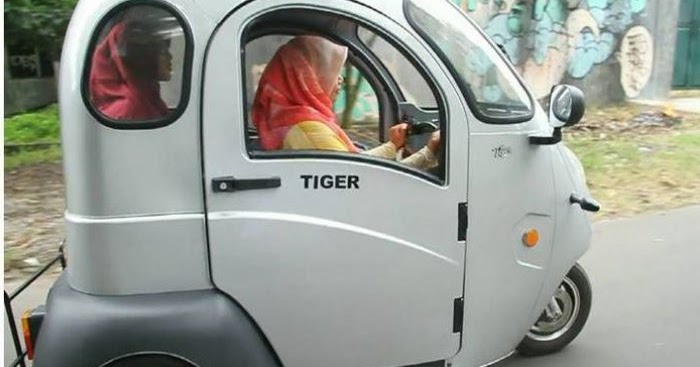 Heboh Sepeda Motor 3 Roda TIGER Yang lagi Viral