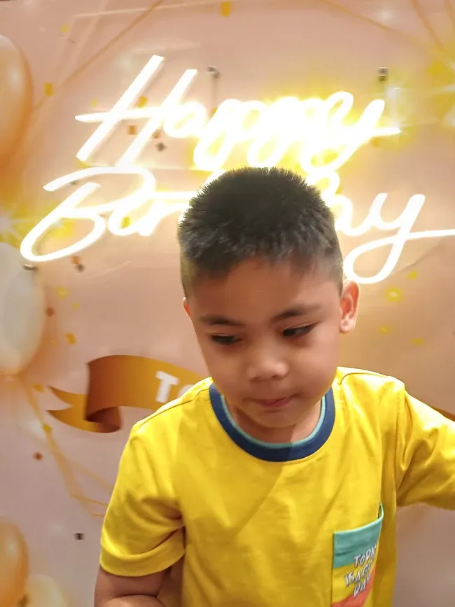 Miguel's birthday celebration at Yakimix