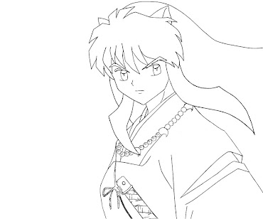 #2 Inuyasha Coloring Page