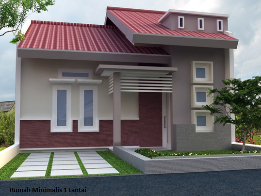  Desain Rumah Minimalis 1 Lantai 