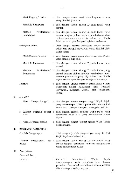 Contoh Formulir Npwp Pribadi - Viral News Top