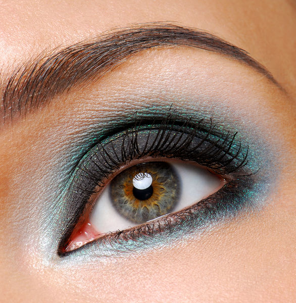 eye makeup tips for brown eyes. The skin around eyes is extra