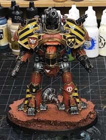 Legion Ignatum Warbringer Battle Titan for Adeptus Titanicus - WIP