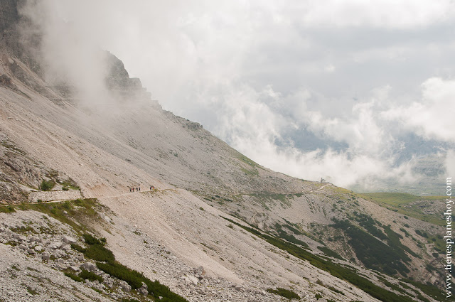 Tres Cimas de Lavaredo Italia Tre Cimes senderismo