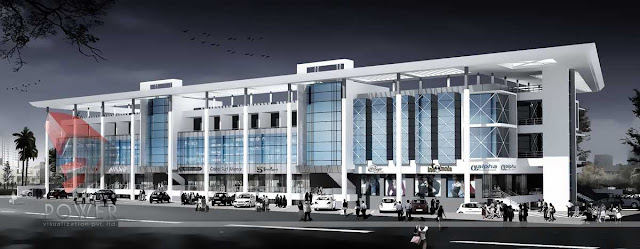 3d Architectural Mall Design,3d architectural exterior view of mall