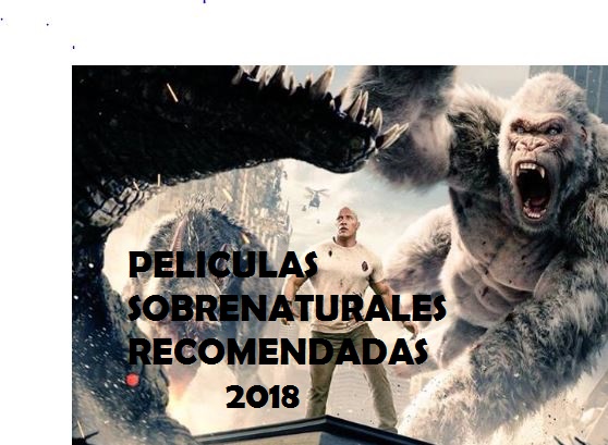 Películas sobrenaturales recomendadas: Mira el poster descomunal de "Rampage"