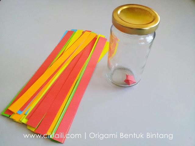 Cara Membuat  Origami  Berbentuk Bintang  CIKLAILI