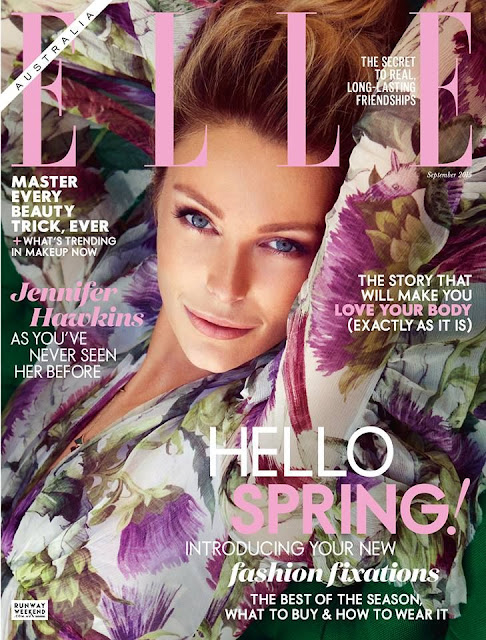 Supermodel @ Jennifer Hawkins - Elle Australia, September 2015 